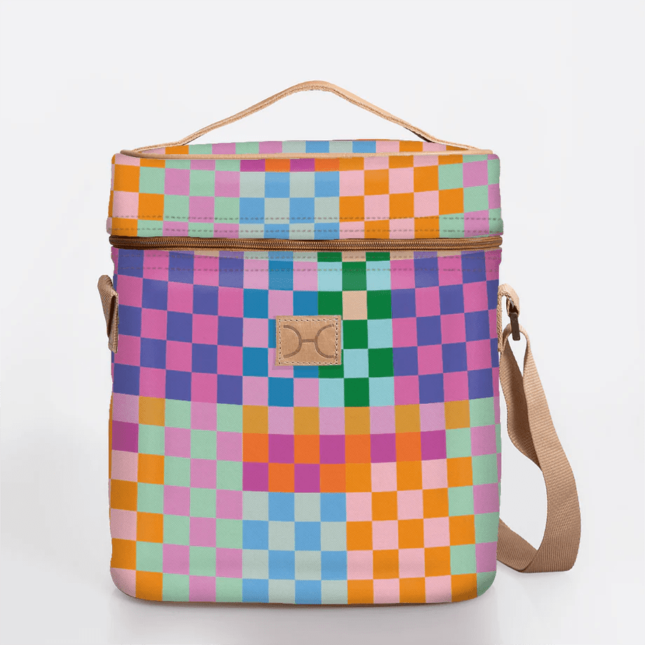 Thandana Laminated Fabric Jumbo Carry Wine Cooler - KaryKase