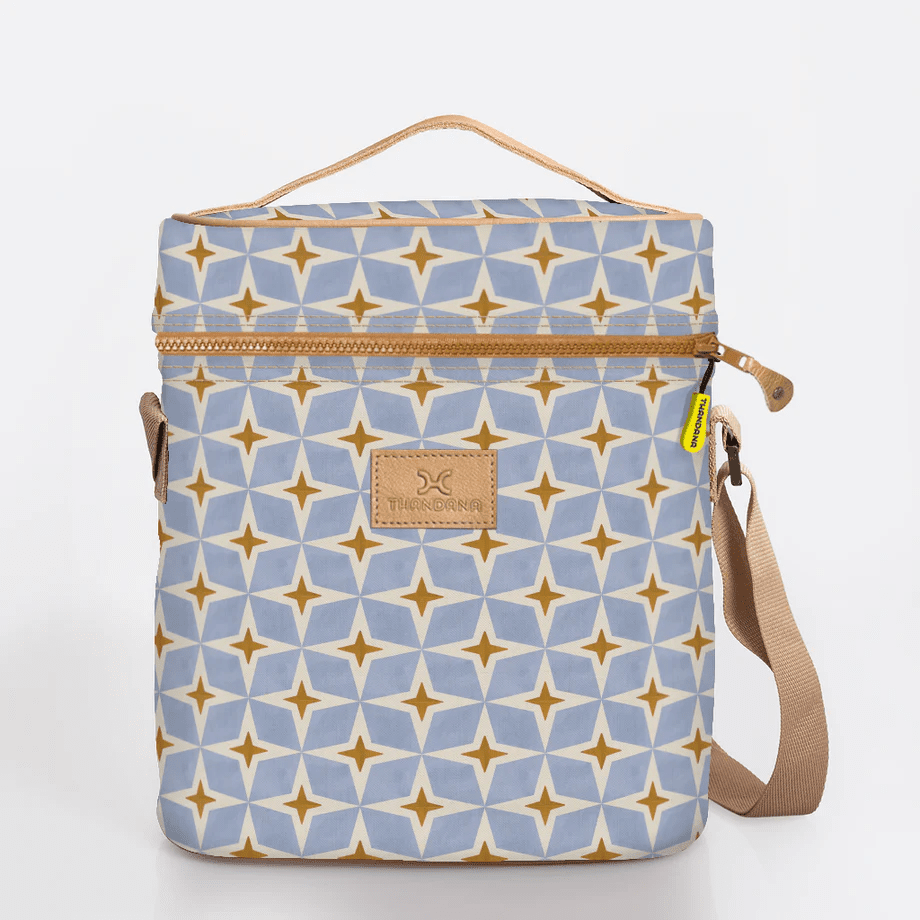 Thandana Laminated Fabric Jumbo Carry Wine Cooler - KaryKase