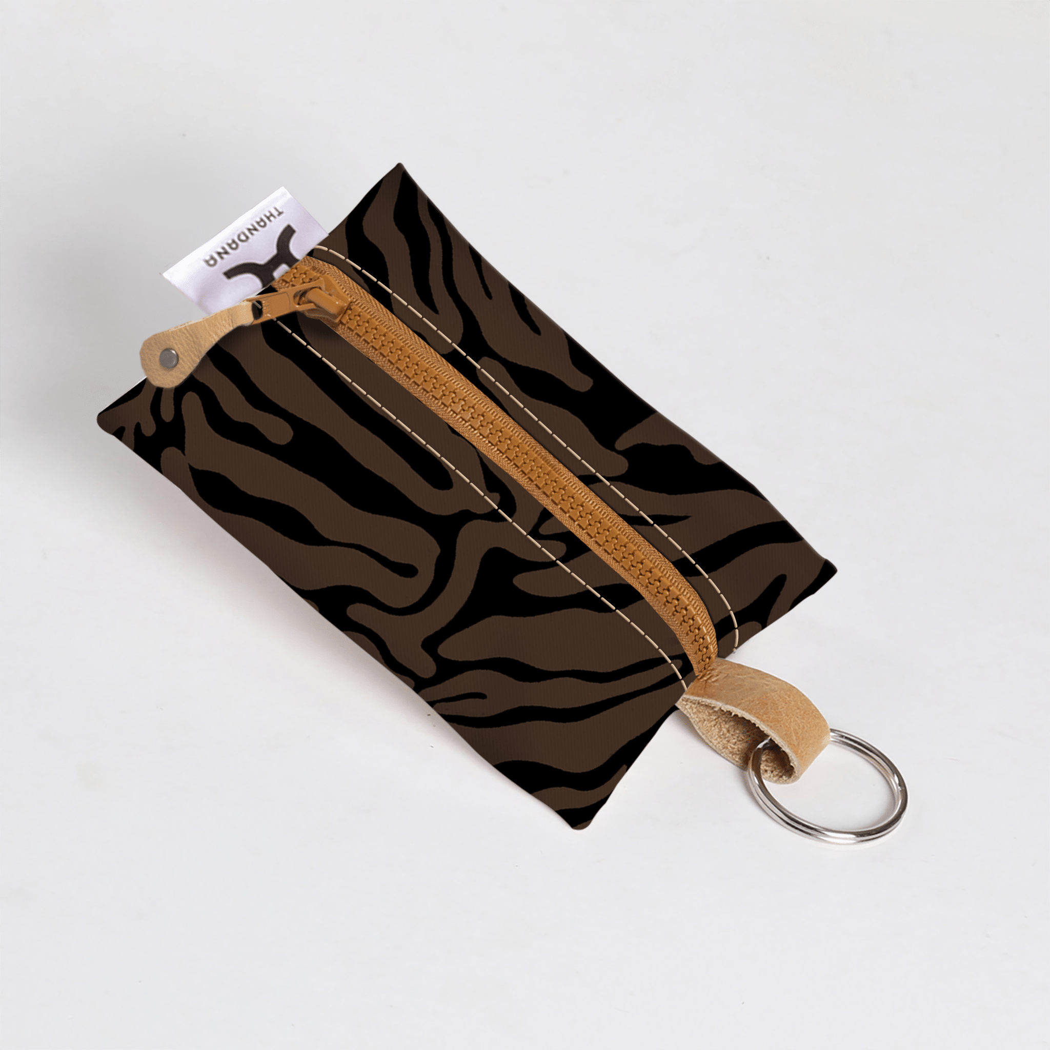 Thandana Laminated Fabric Key Ring - KaryKase