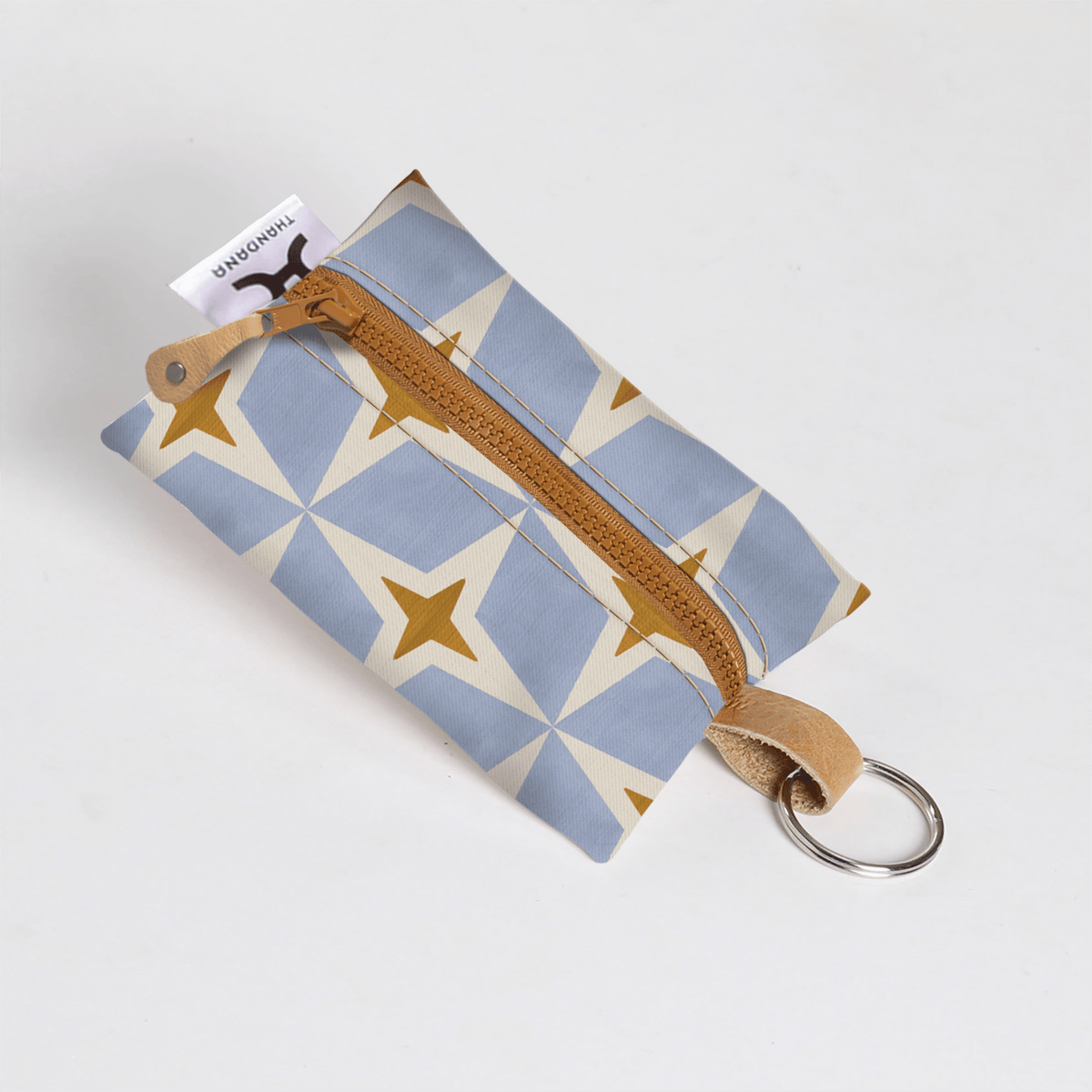 Thandana Laminated Fabric Key Ring - KaryKase