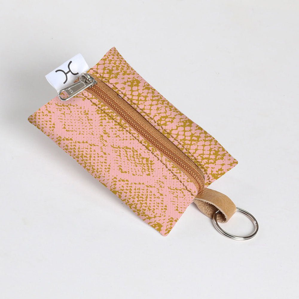 Thandana Laminated Fabric Key Ring - KaryKase