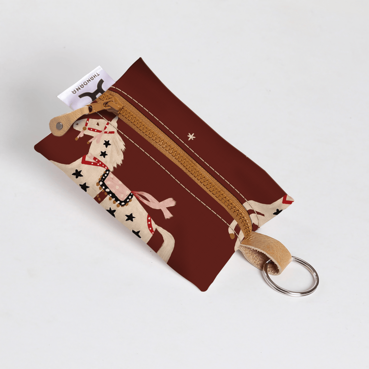 Thandana Laminated Fabric Key Ring - KaryKase
