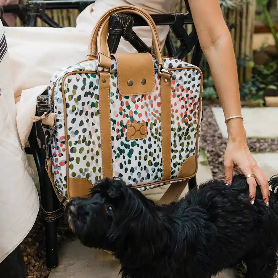 Thandana Laminated Fabric Laptop Bag - KaryKase