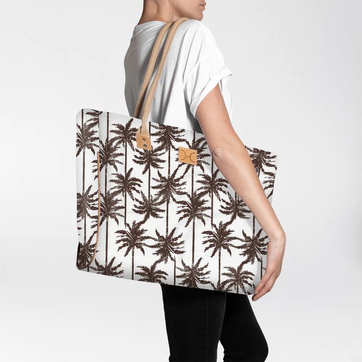 Thandana Laminated Fabric Large Beach Bag - KaryKase