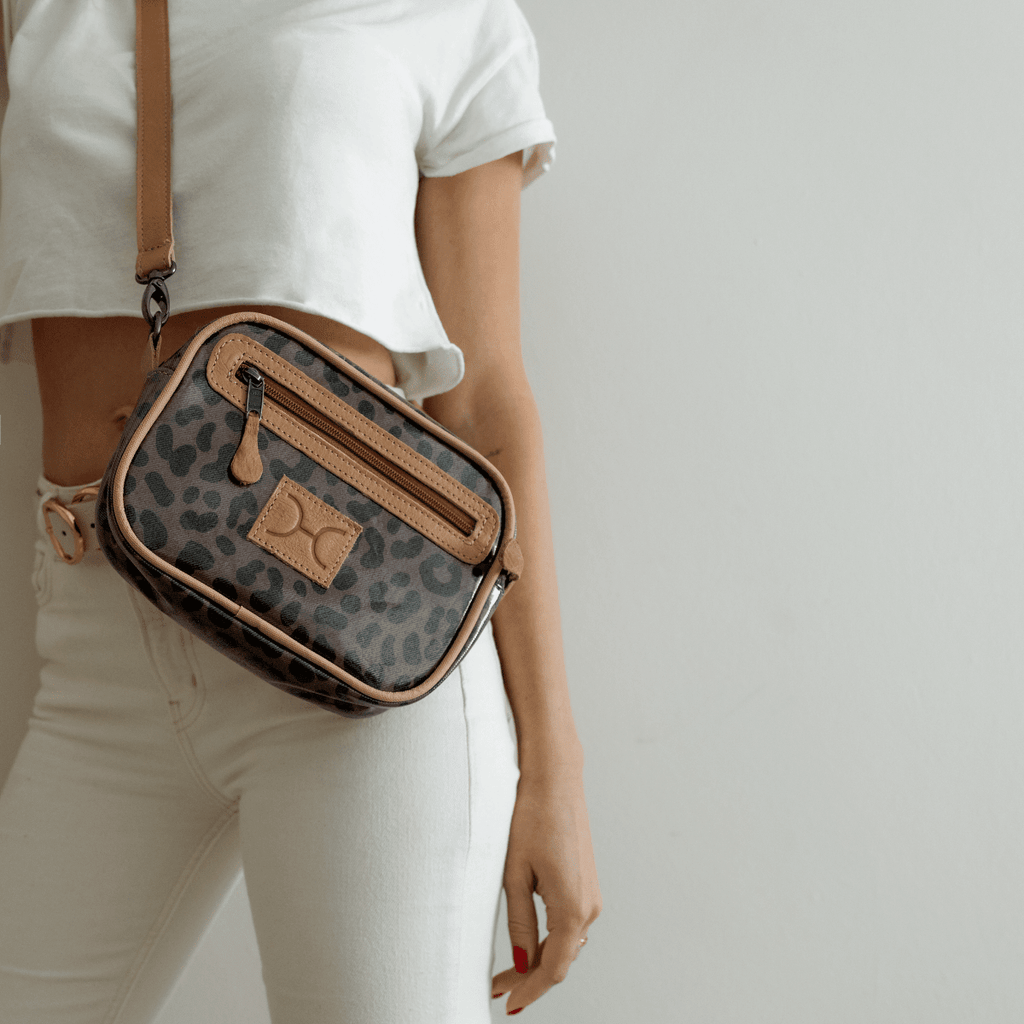 Thandana Laminated Fabric Lipstick Bag - KaryKase