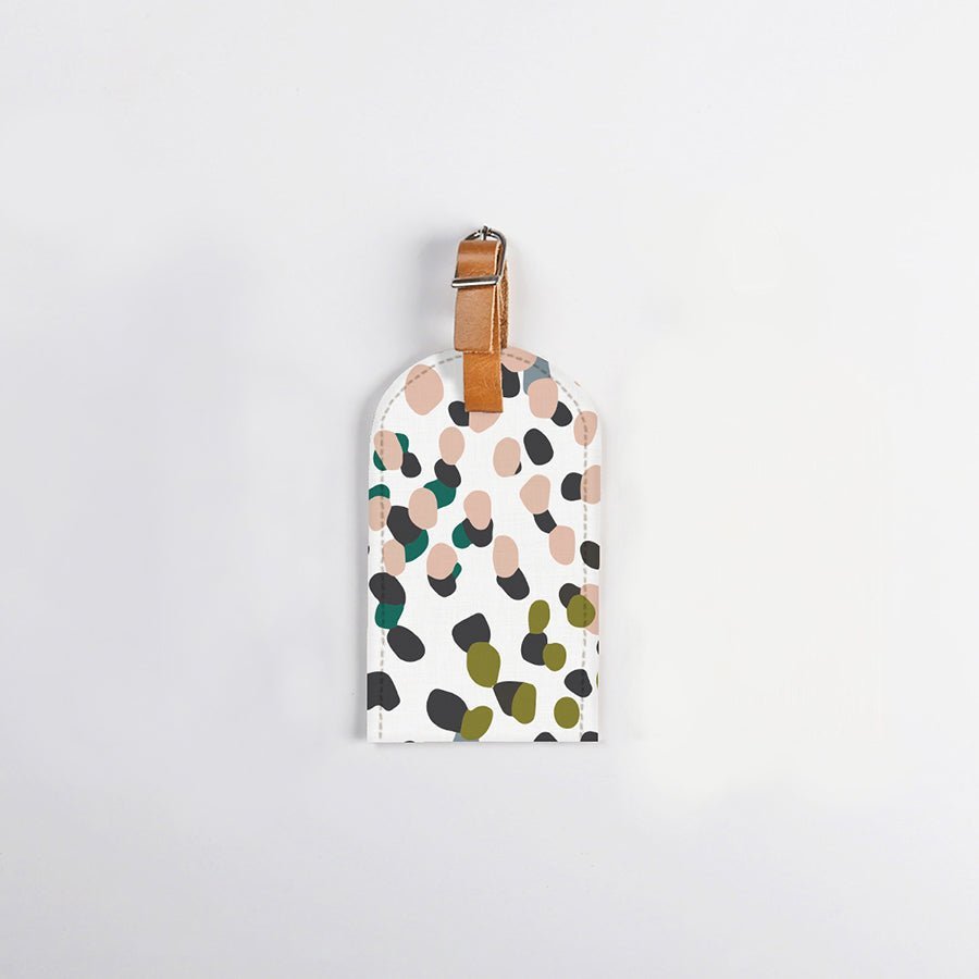 Thandana Laminated Fabric Luggage Stud Tag - KaryKase