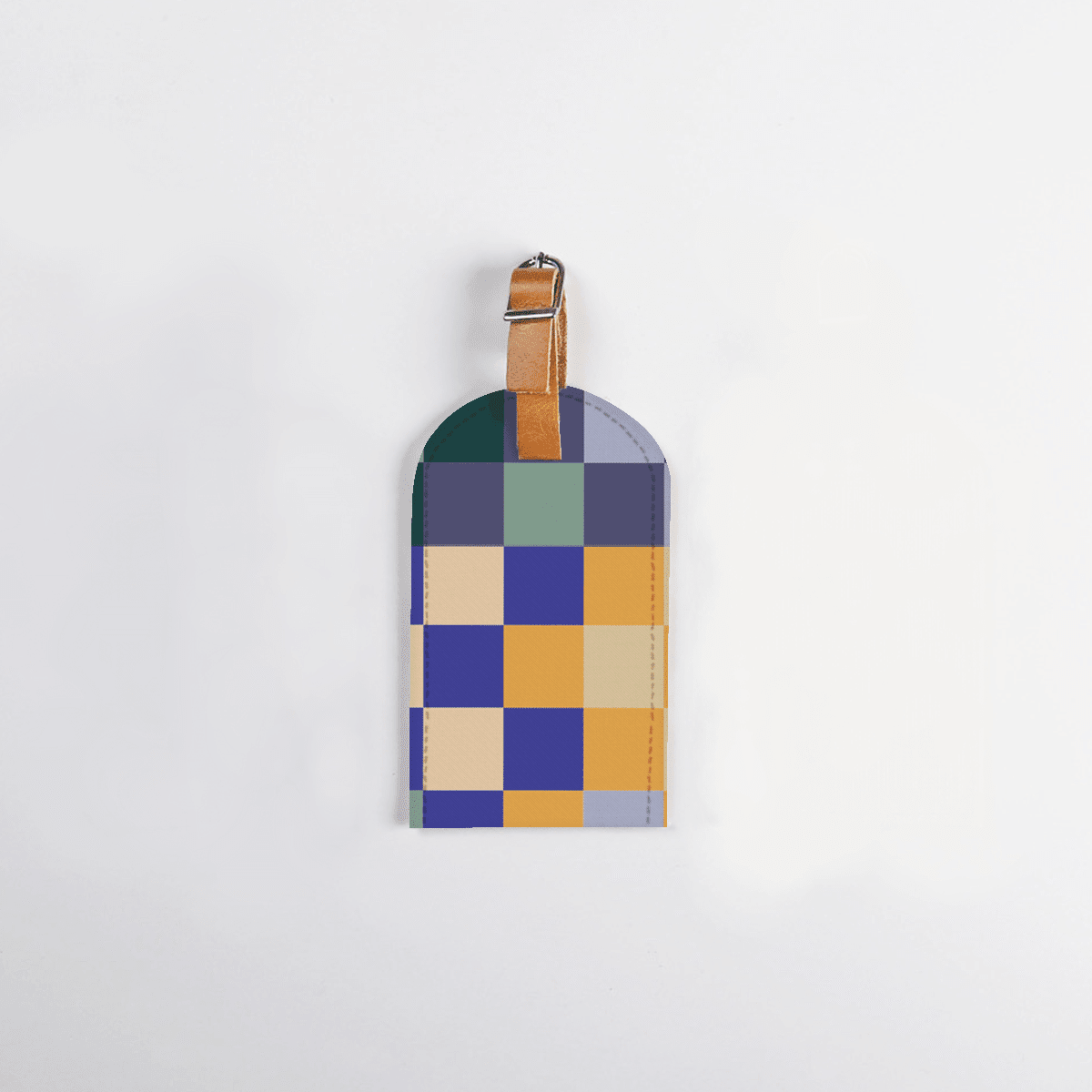 Thandana Laminated Fabric Luggage Stud Tag - KaryKase