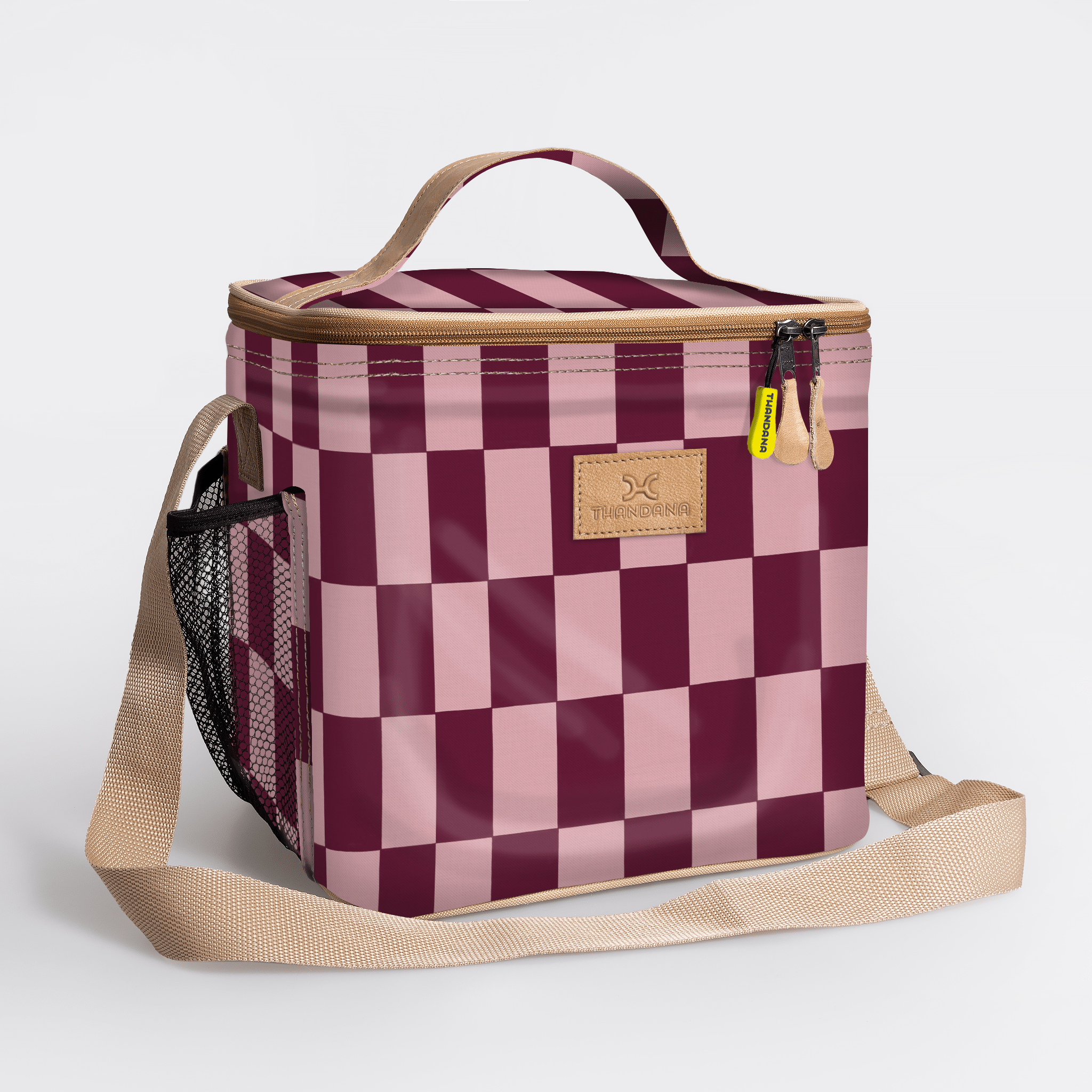 Thandana Laminated Fabric Lunch Cooler Box - KaryKase