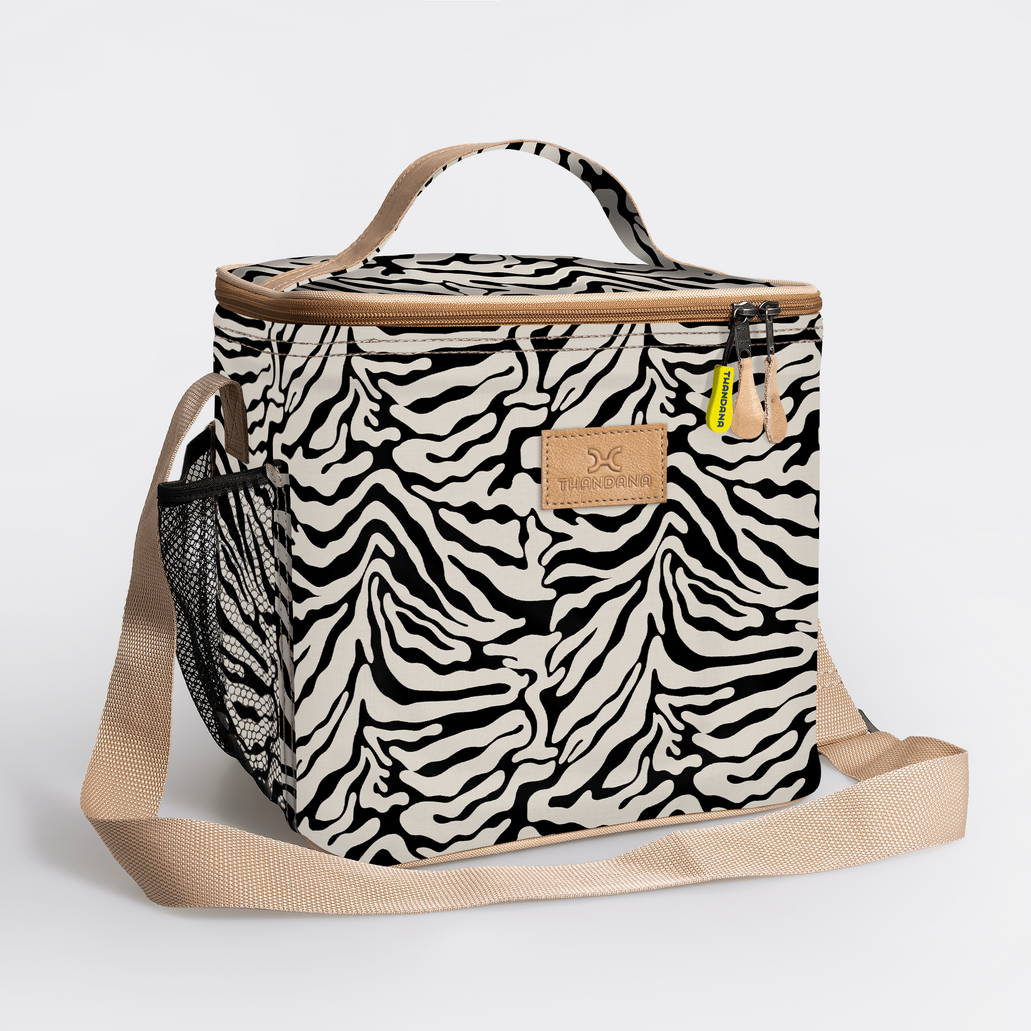 Thandana Laminated Fabric Lunch Cooler Box - KaryKase