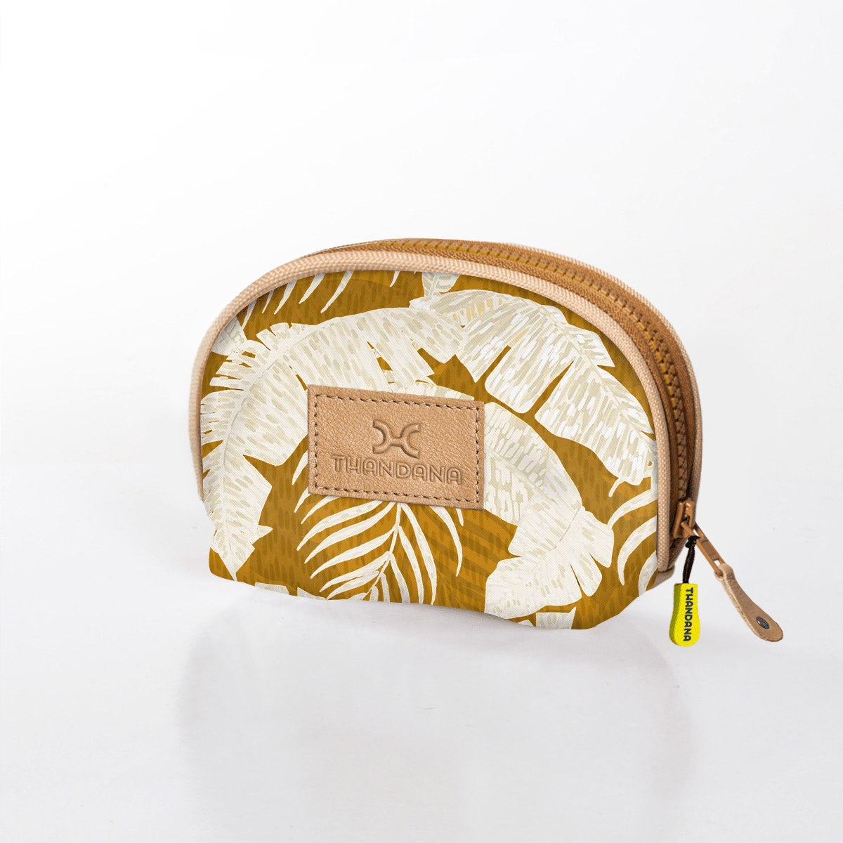 Thandana Laminated Fabric Makeup Bag - KaryKase