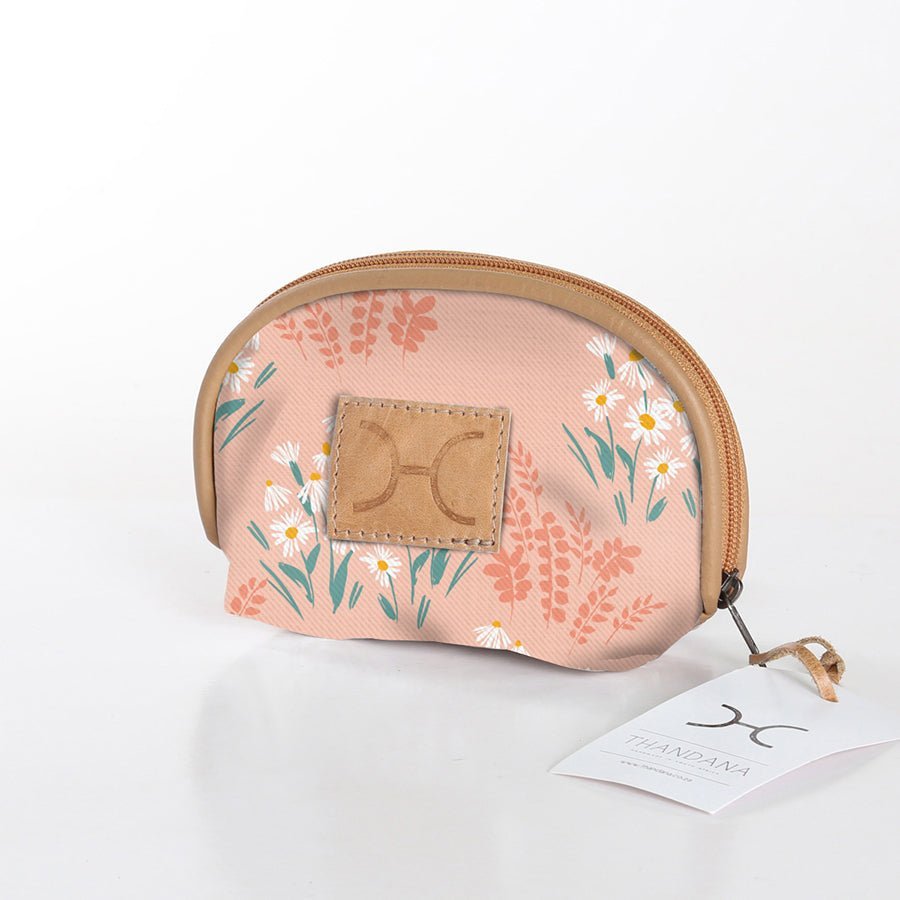Thandana Laminated Fabric Makeup Bag - KaryKase