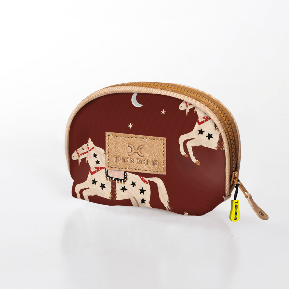 Thandana Laminated Fabric Makeup Bag - KaryKase