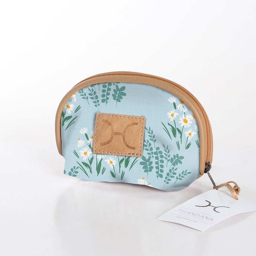 Thandana Laminated Fabric Makeup Bag - KaryKase