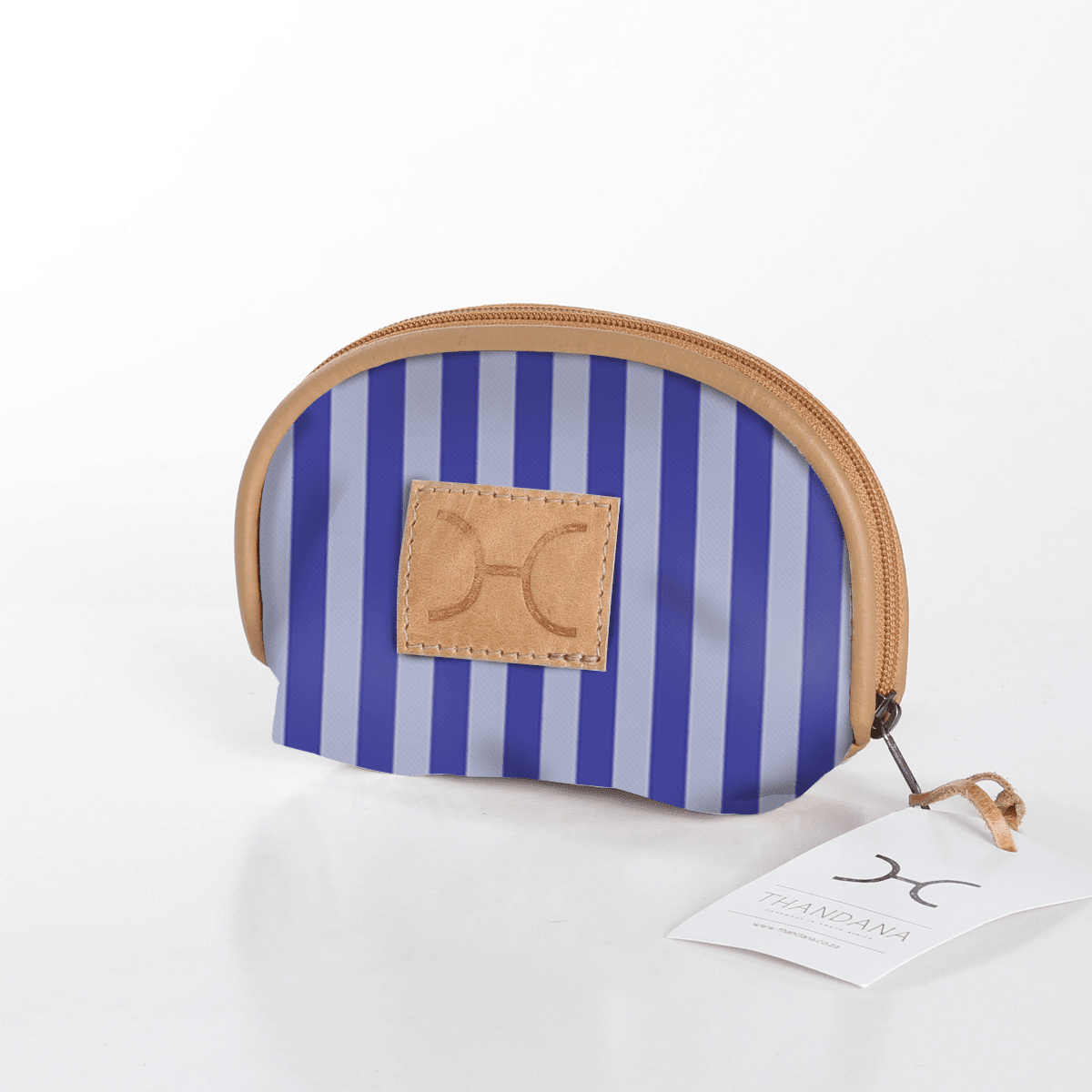 Thandana Laminated Fabric Makeup Bag - KaryKase