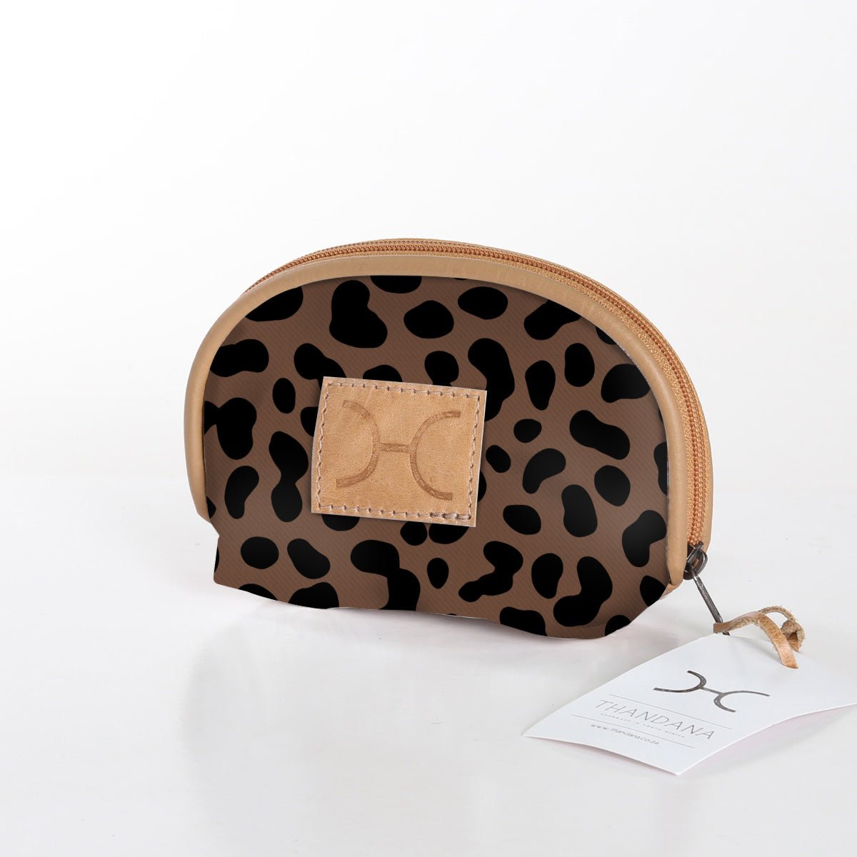 Thandana Laminated Fabric Makeup Bag - KaryKase