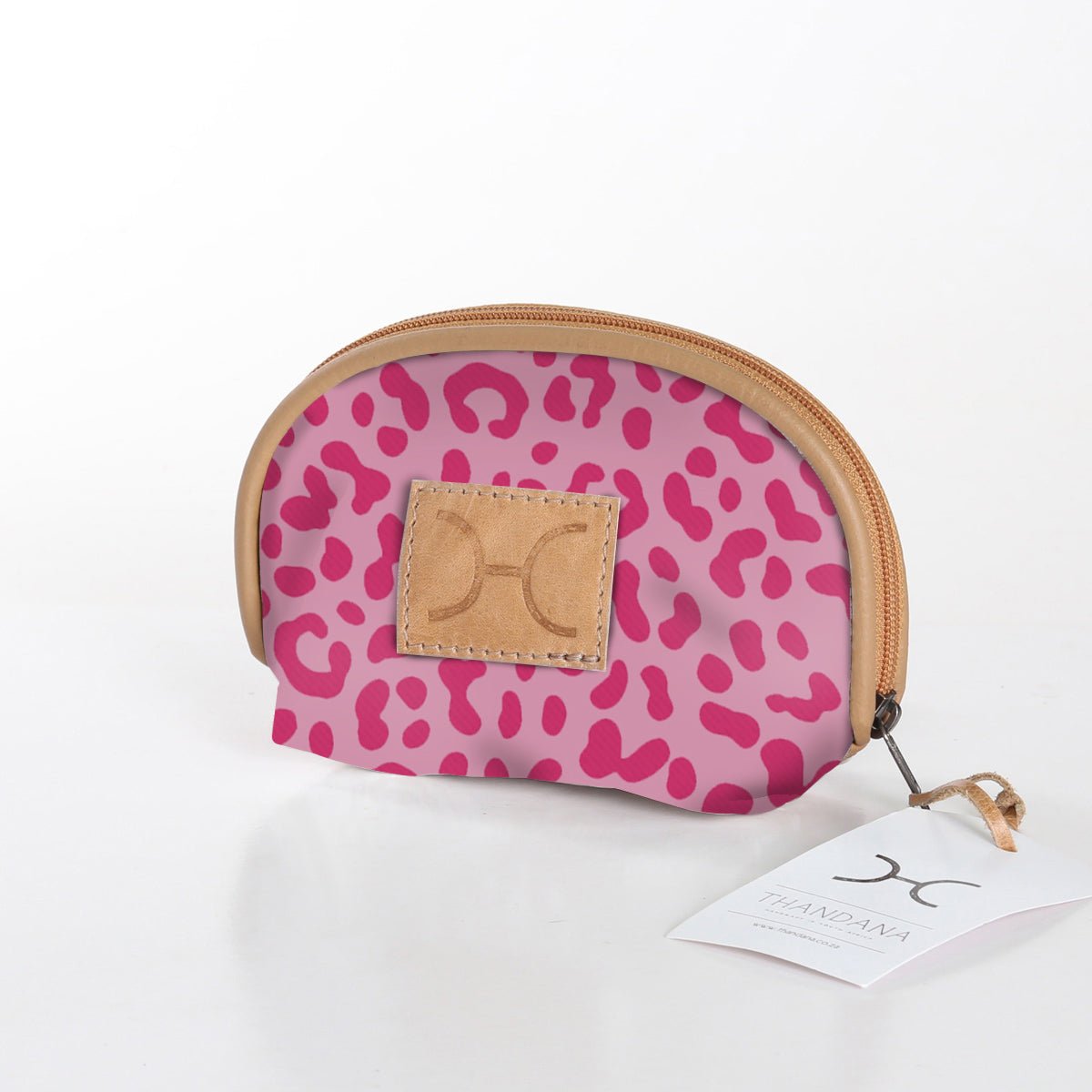 Thandana Laminated Fabric Makeup Bag - KaryKase