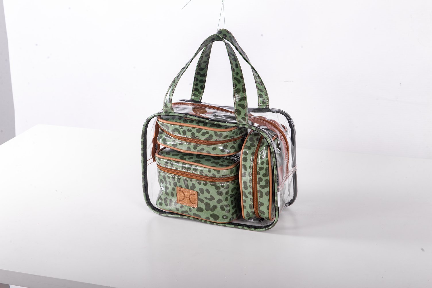 Thandana Laminated Fabric Maxi Cosmetic Set - KaryKase