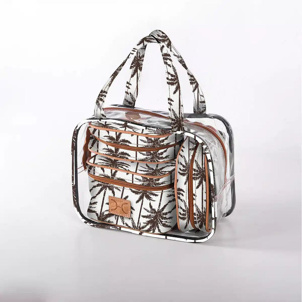 Thandana Laminated Fabric Maxi Cosmetic Set - KaryKase