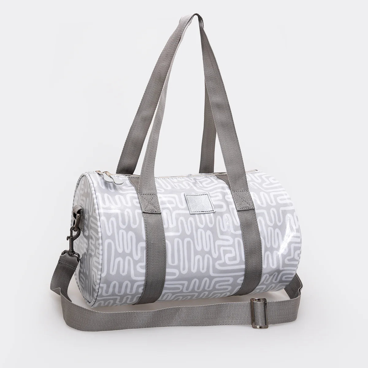 Thandana Laminated Fabric Sports Gym Bag - KaryKase