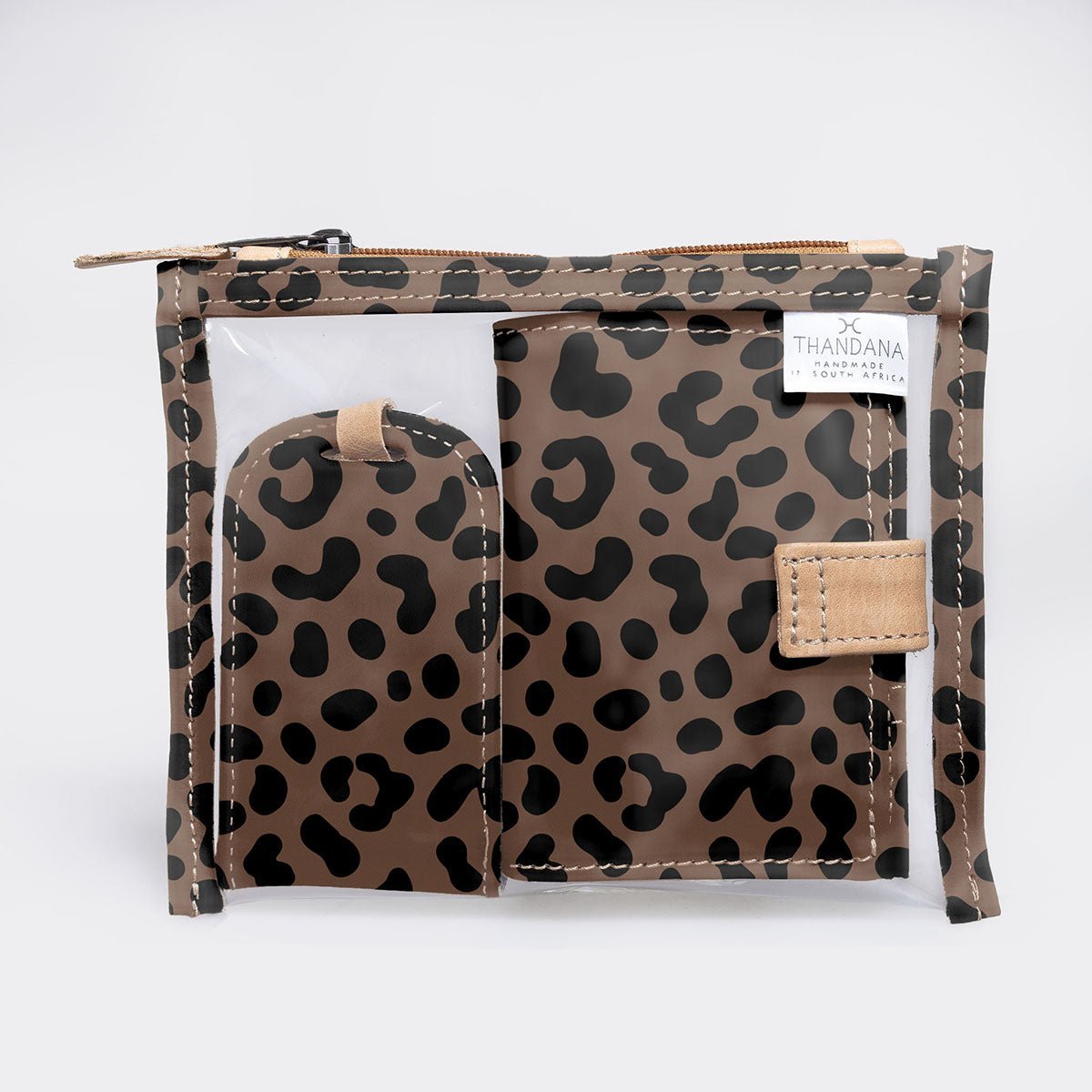 Thandana Laminated Fabric Travel Set - KaryKase
