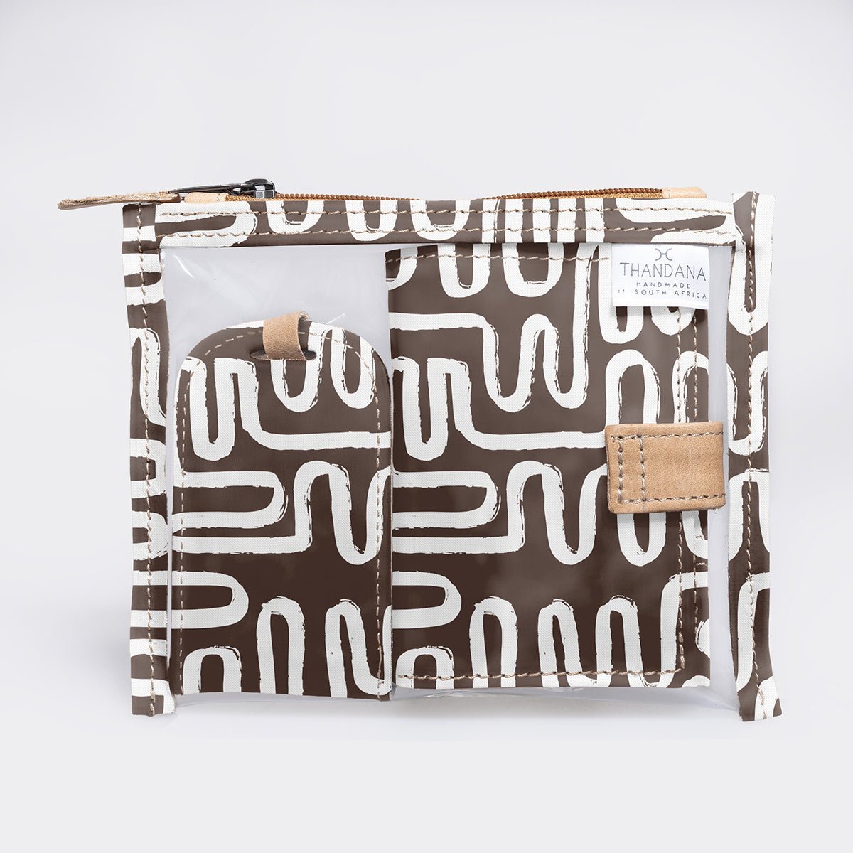 Thandana Laminated Fabric Travel Set - KaryKase