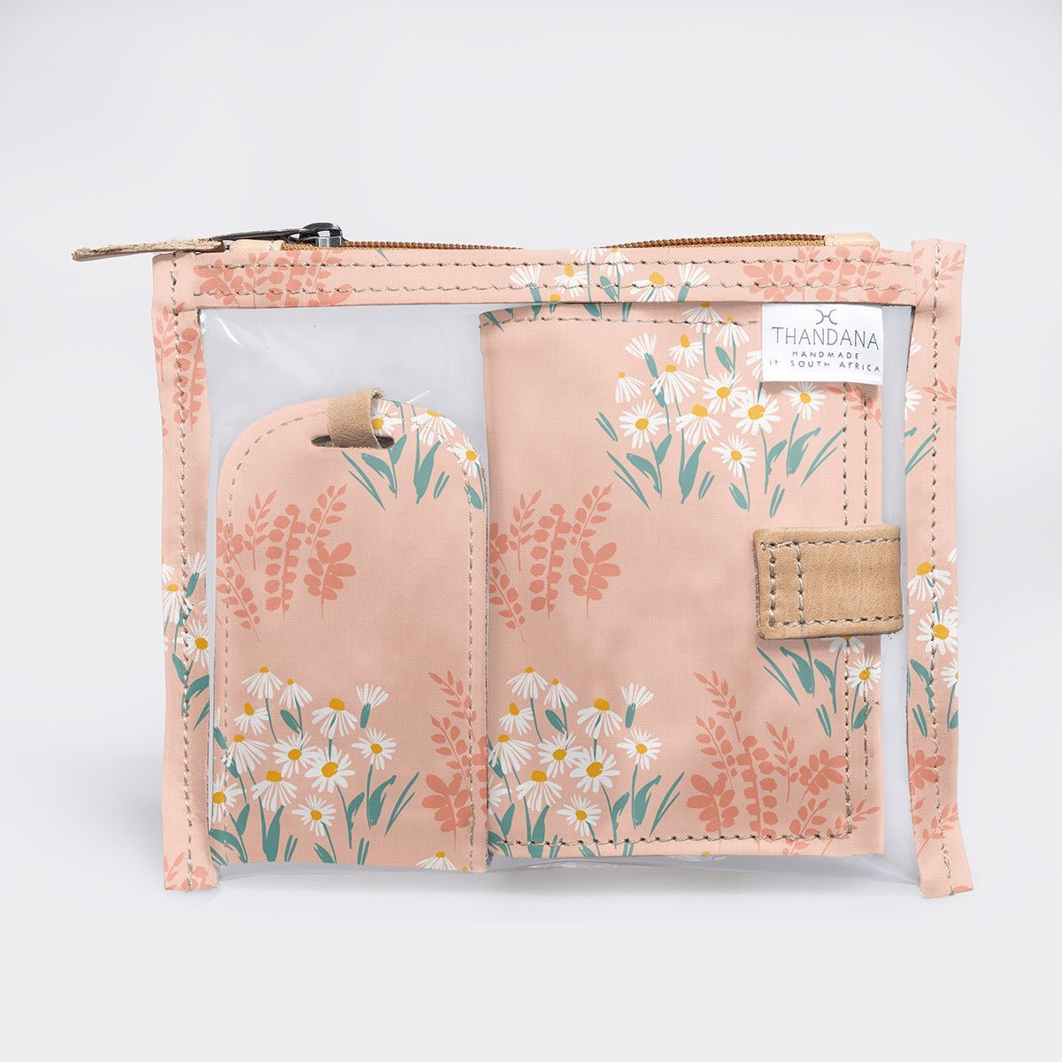 Thandana Laminated Fabric Travel Set - KaryKase