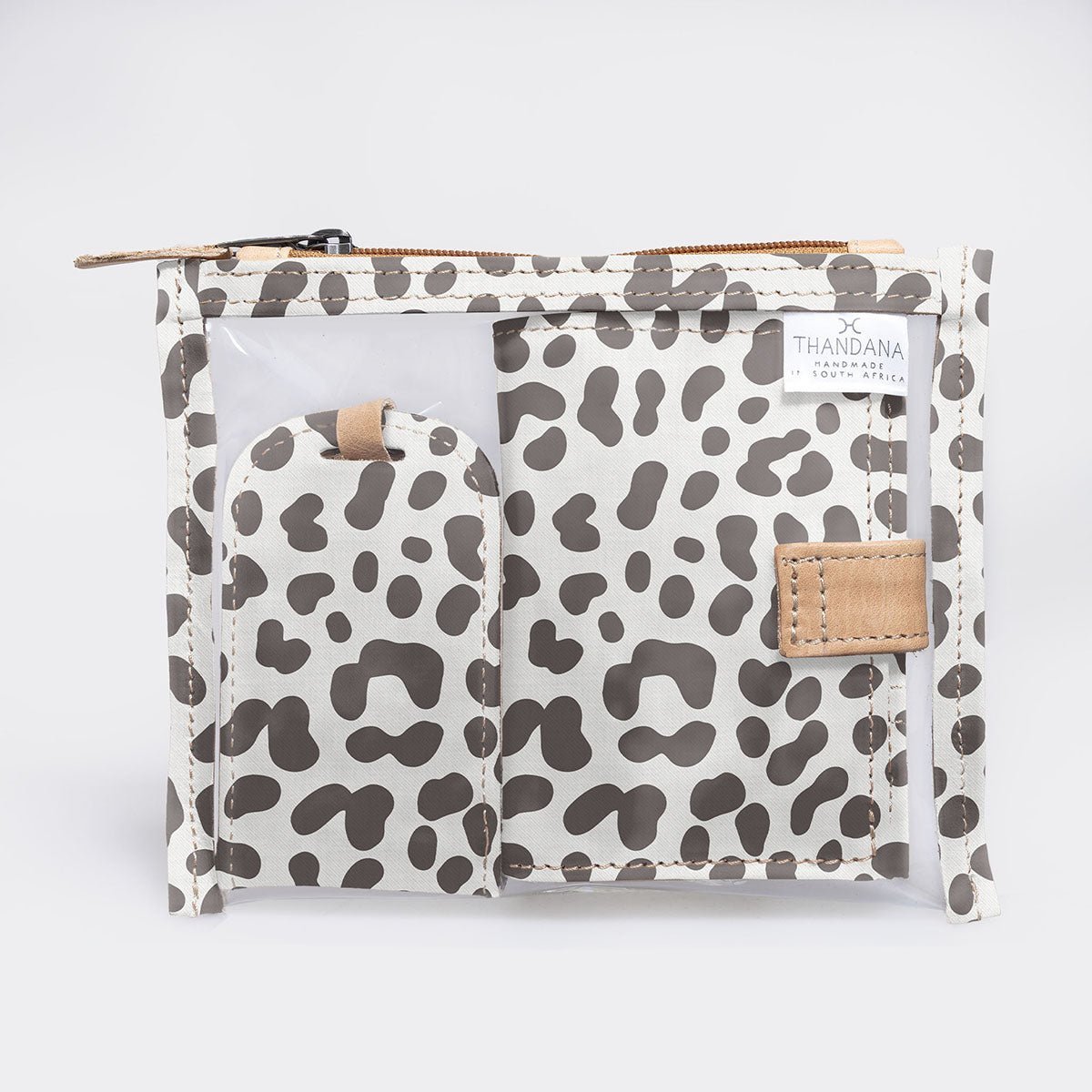 Thandana Laminated Fabric Travel Set - KaryKase