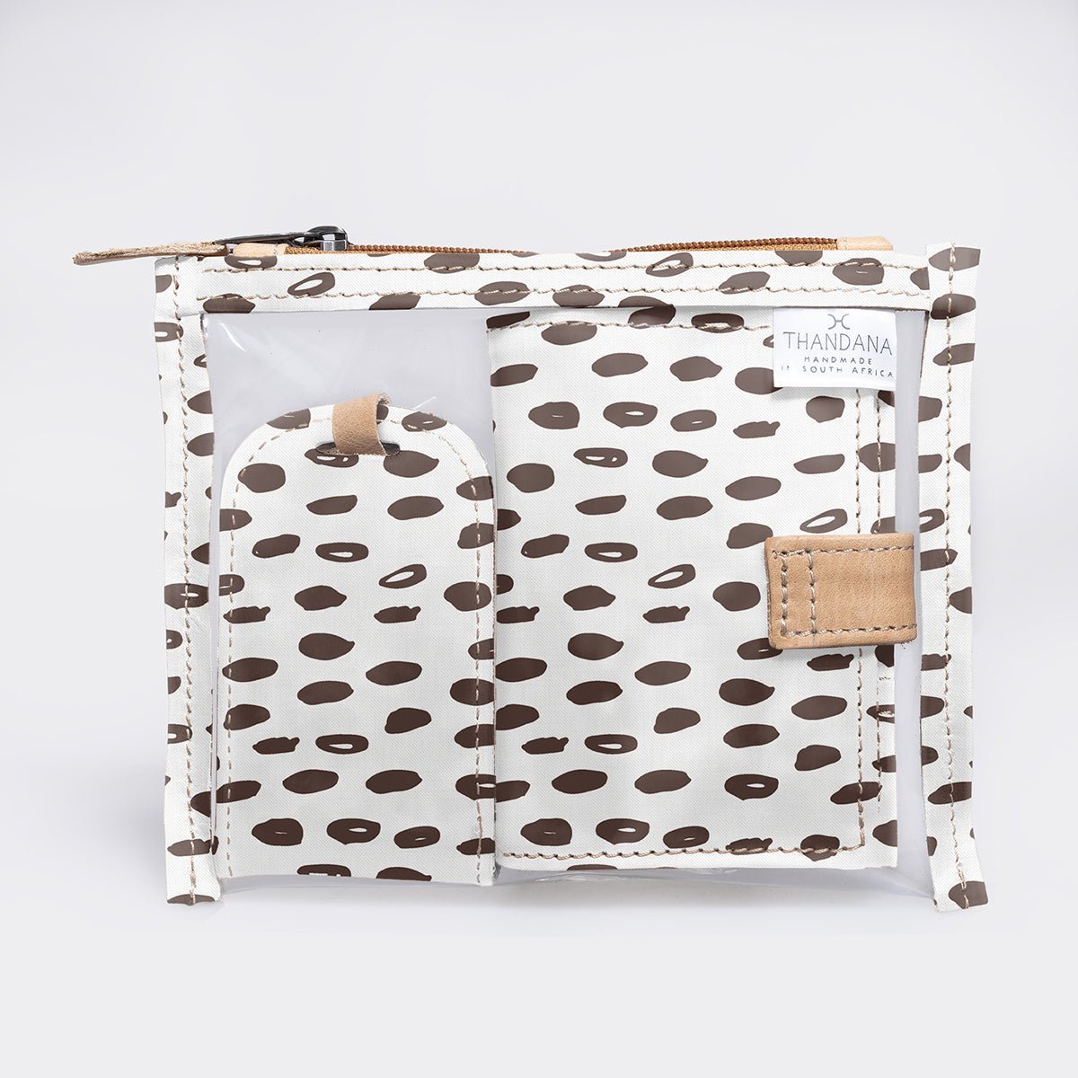 Thandana Laminated Fabric Travel Set - KaryKase