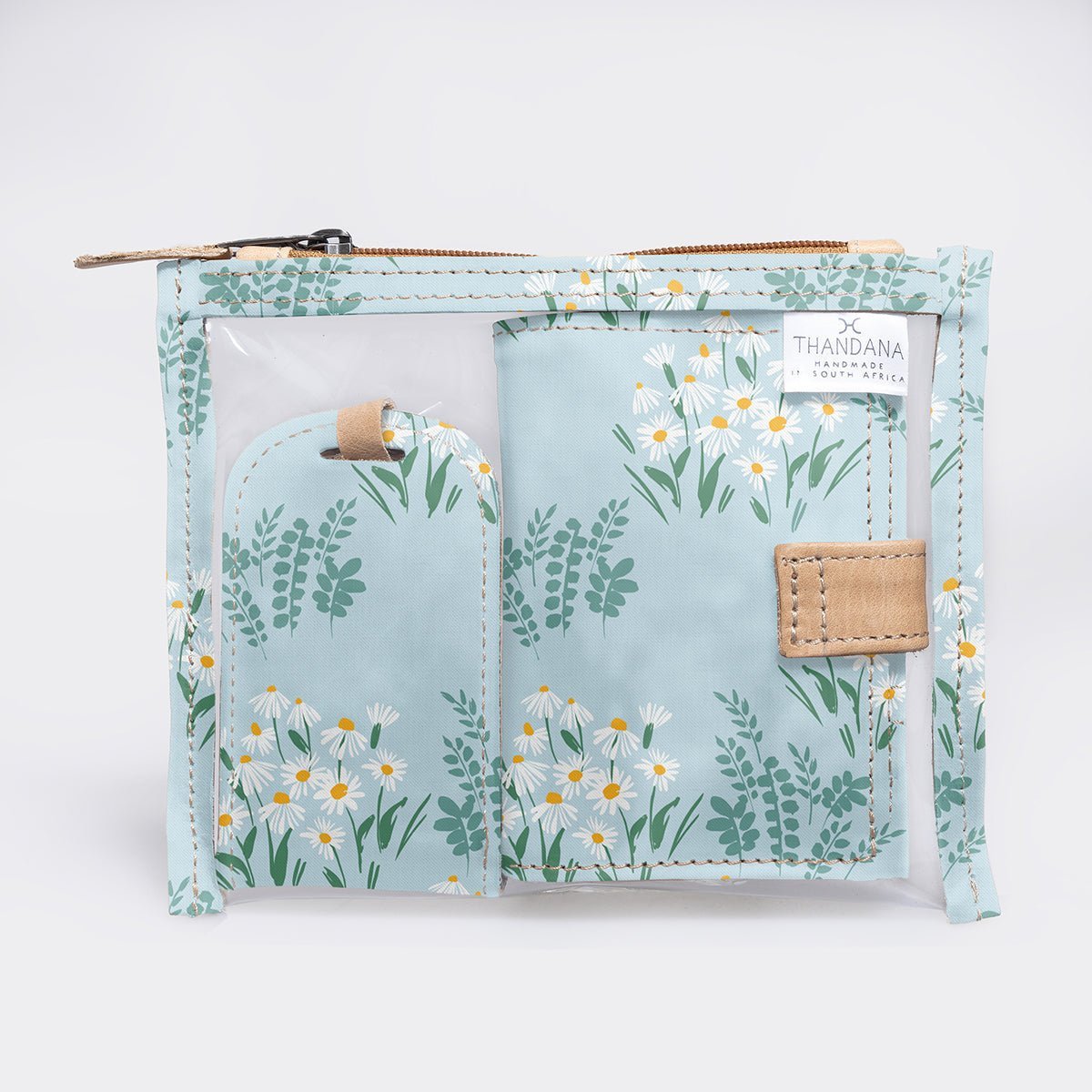 Thandana Laminated Fabric Travel Set - KaryKase