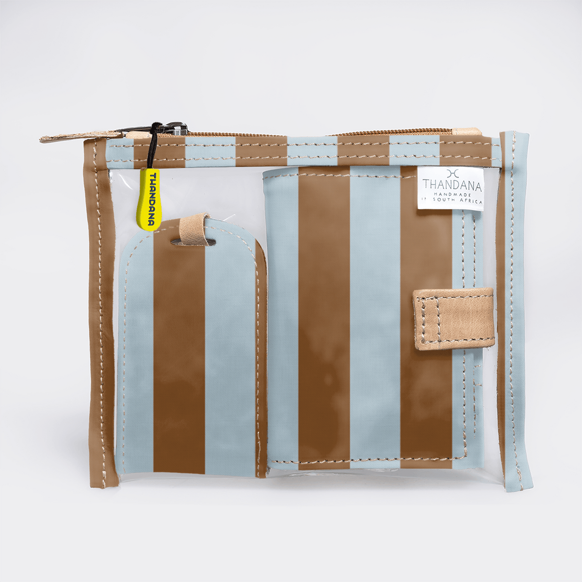 Thandana Laminated Fabric Travel Set - KaryKase
