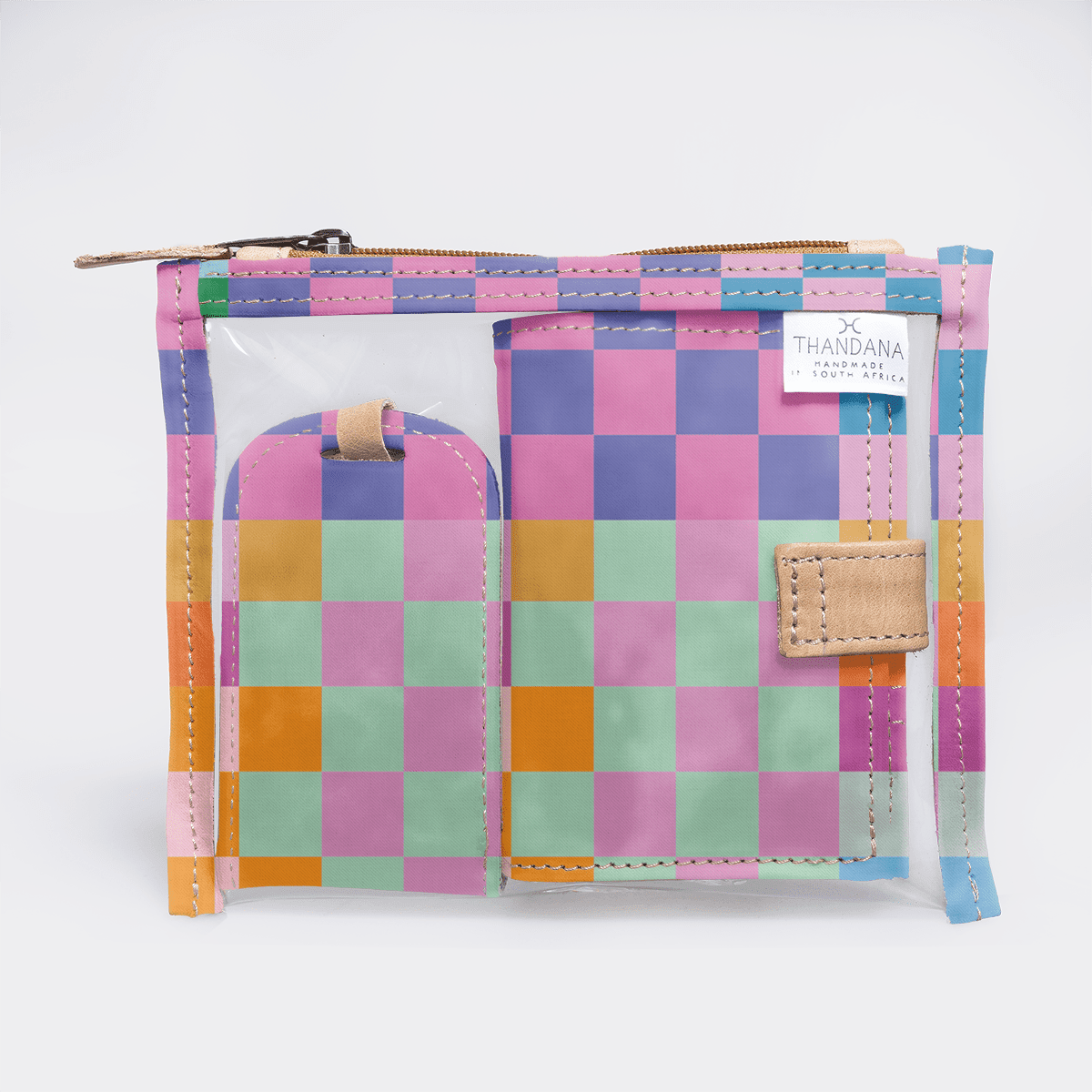 Thandana Laminated Fabric Travel Set - KaryKase