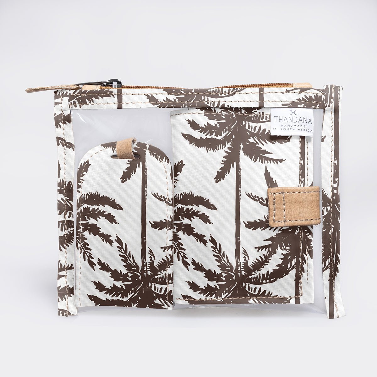 Thandana Laminated Fabric Travel Set - KaryKase