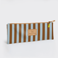 Thandana Laminated Fabric Triple Zip Pencil Case - KaryKase