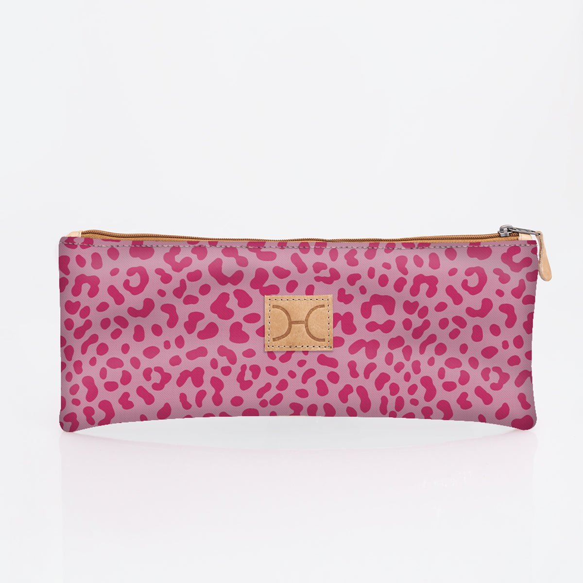 Thandana Laminated Fabric Triple Zip Pencil Case - KaryKase