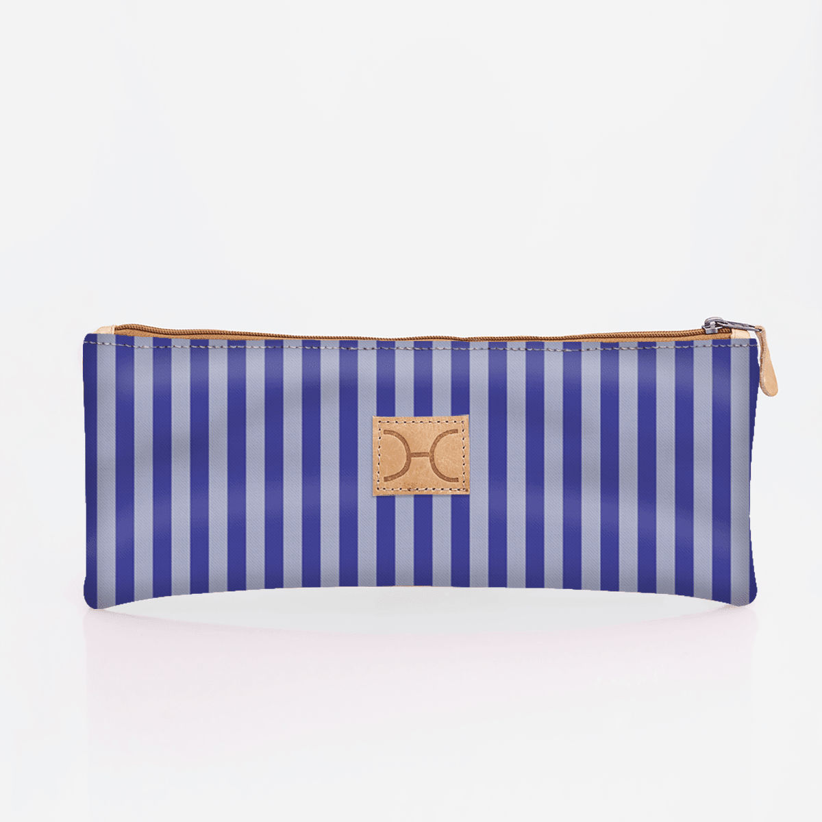 Thandana Laminated Fabric Triple Zip Pencil Case - KaryKase