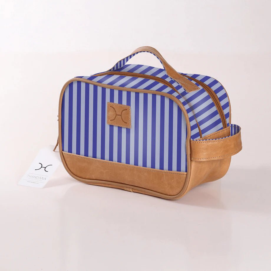 Thandana Laminated Fabric Vanity Bag - KaryKase