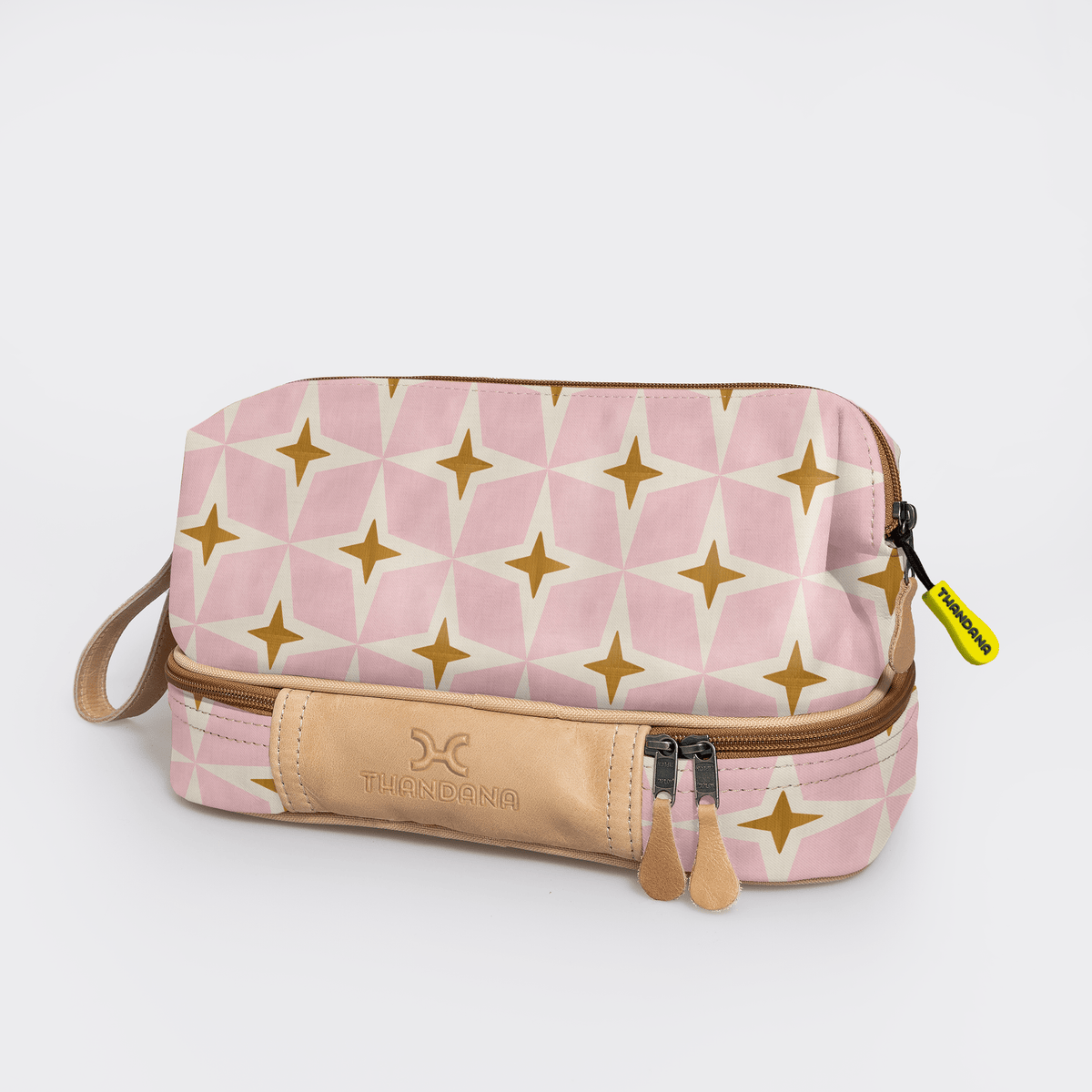 Thandana Laminated Fabric Wash Bag - KaryKase