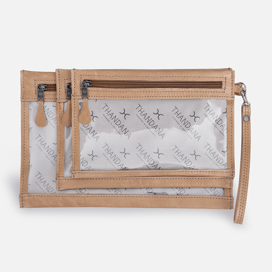Thandana Leather 3in1 Accessory Pouches - KaryKase