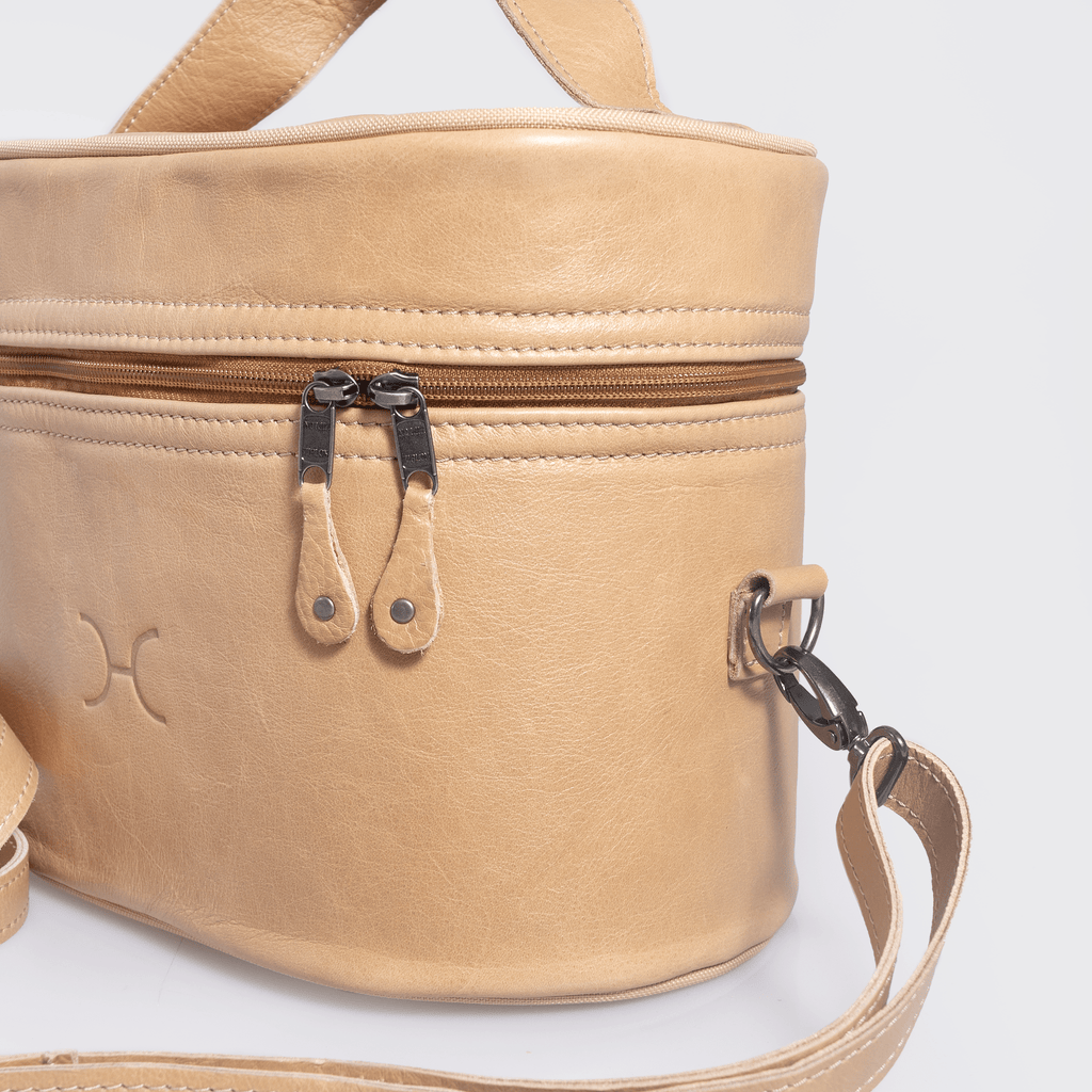 Thandana Leather Bougie Vanity Bag - KaryKase