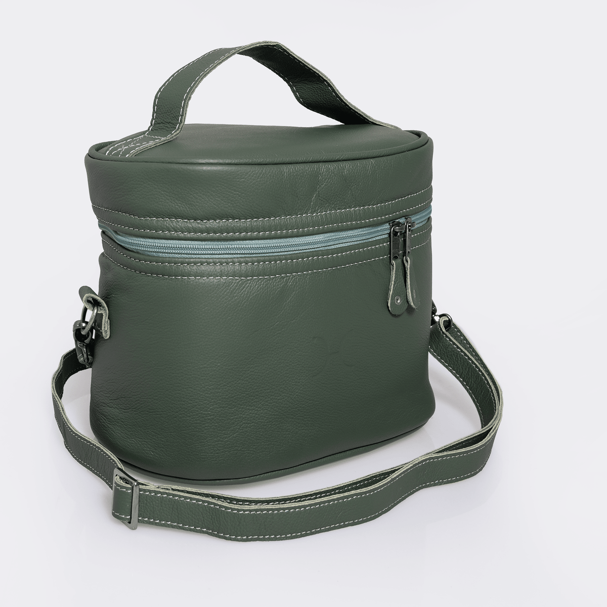 Thandana Leather Bougie Vanity Bag - KaryKase