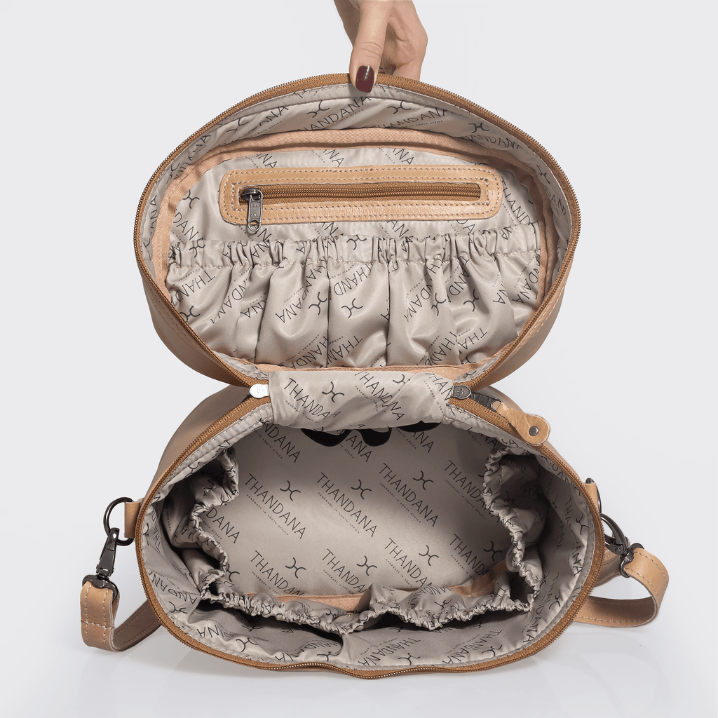 Thandana Leather Bougie Vanity Bag - KaryKase