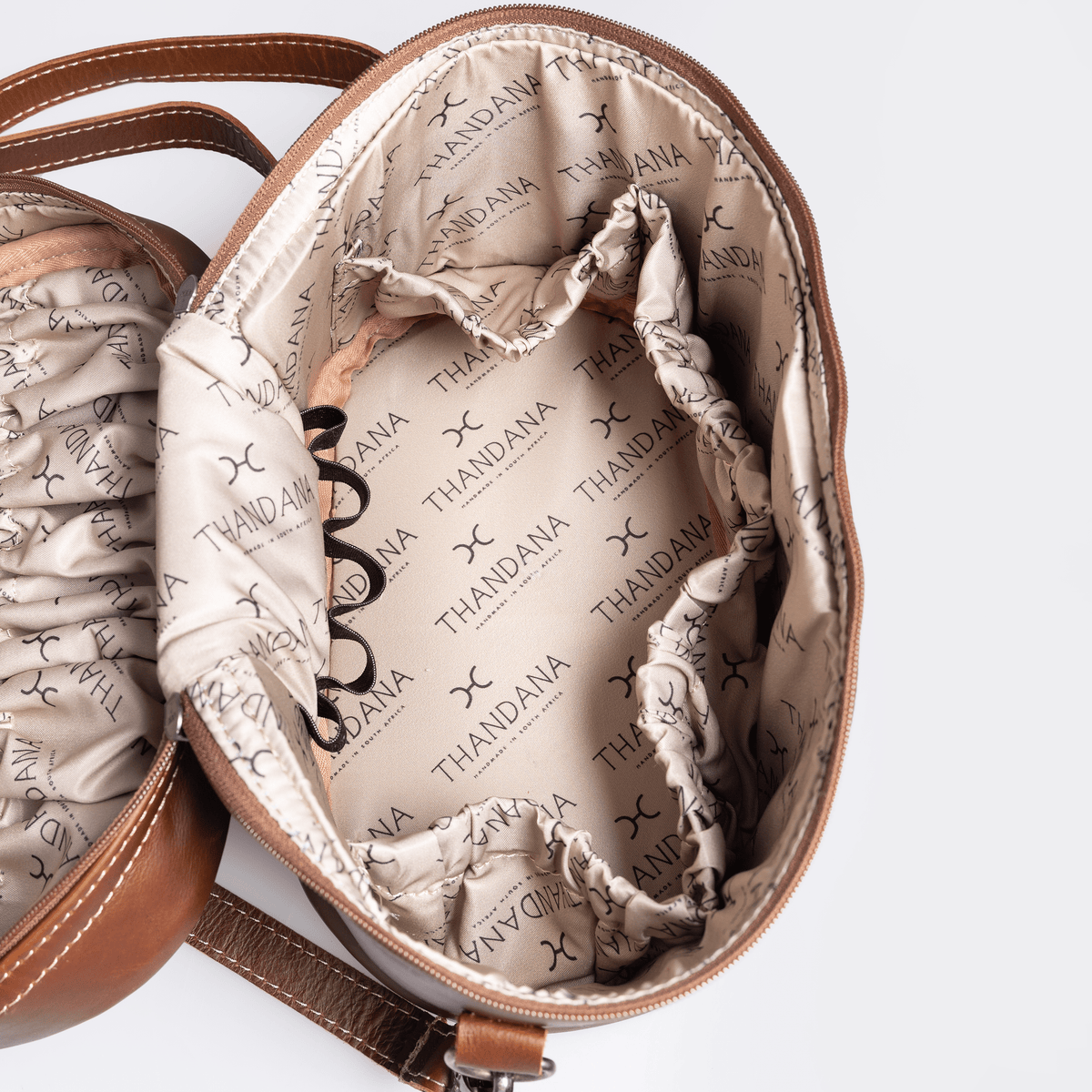 Thandana Leather Bougie Vanity Bag - KaryKase