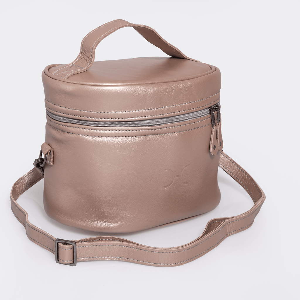 Thandana Leather Bougie Vanity Bag - KaryKase