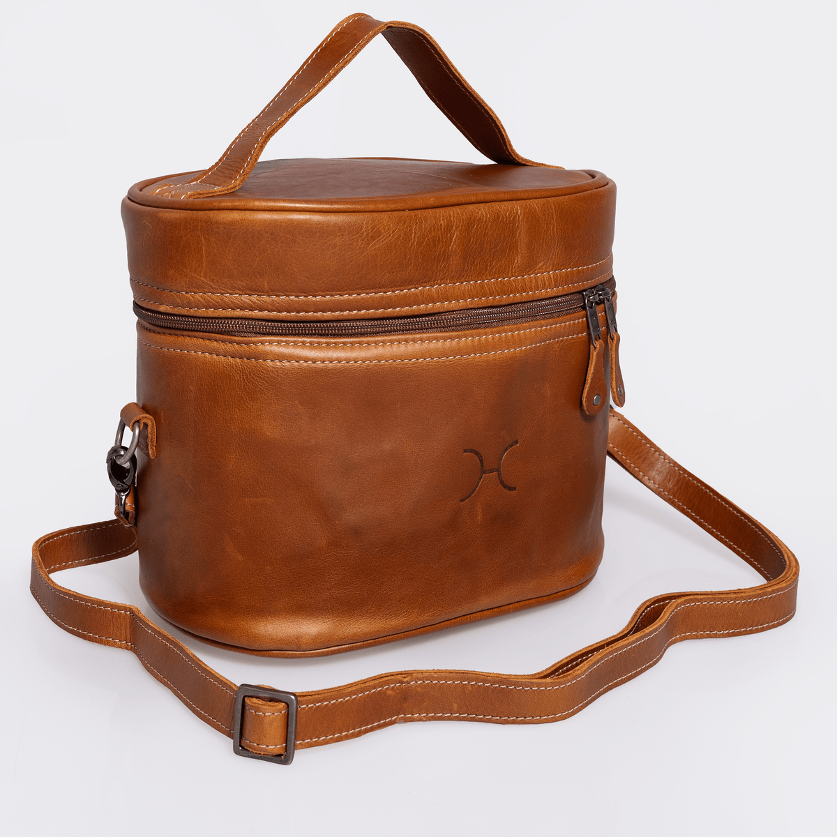 Thandana Leather Bougie Vanity Bag - KaryKase
