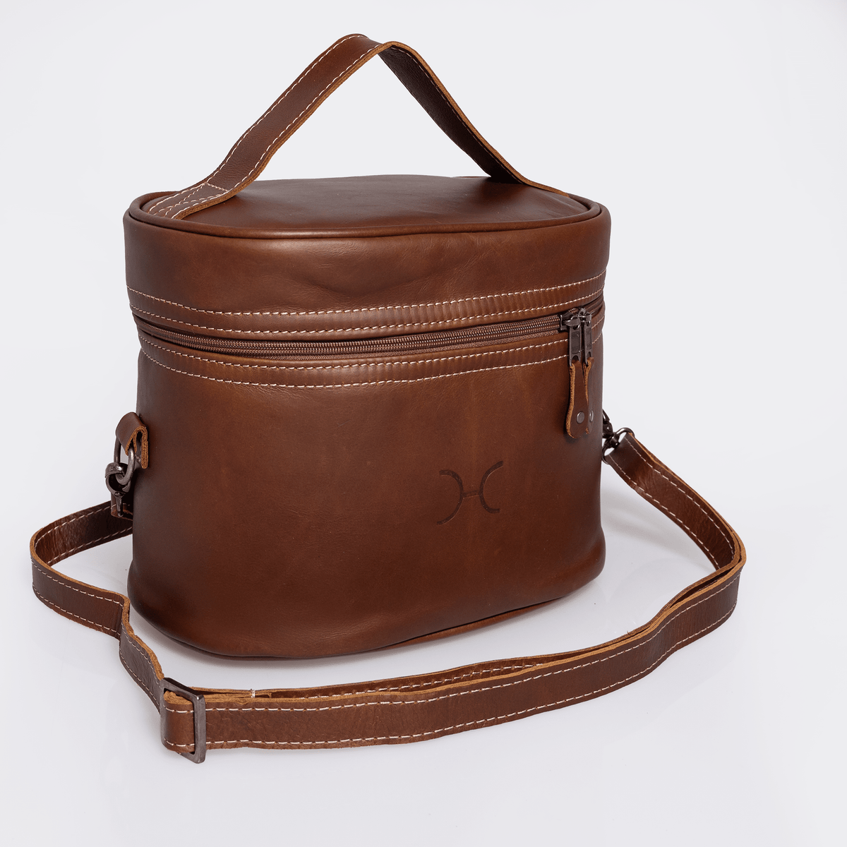 Thandana Leather Bougie Vanity Bag - KaryKase