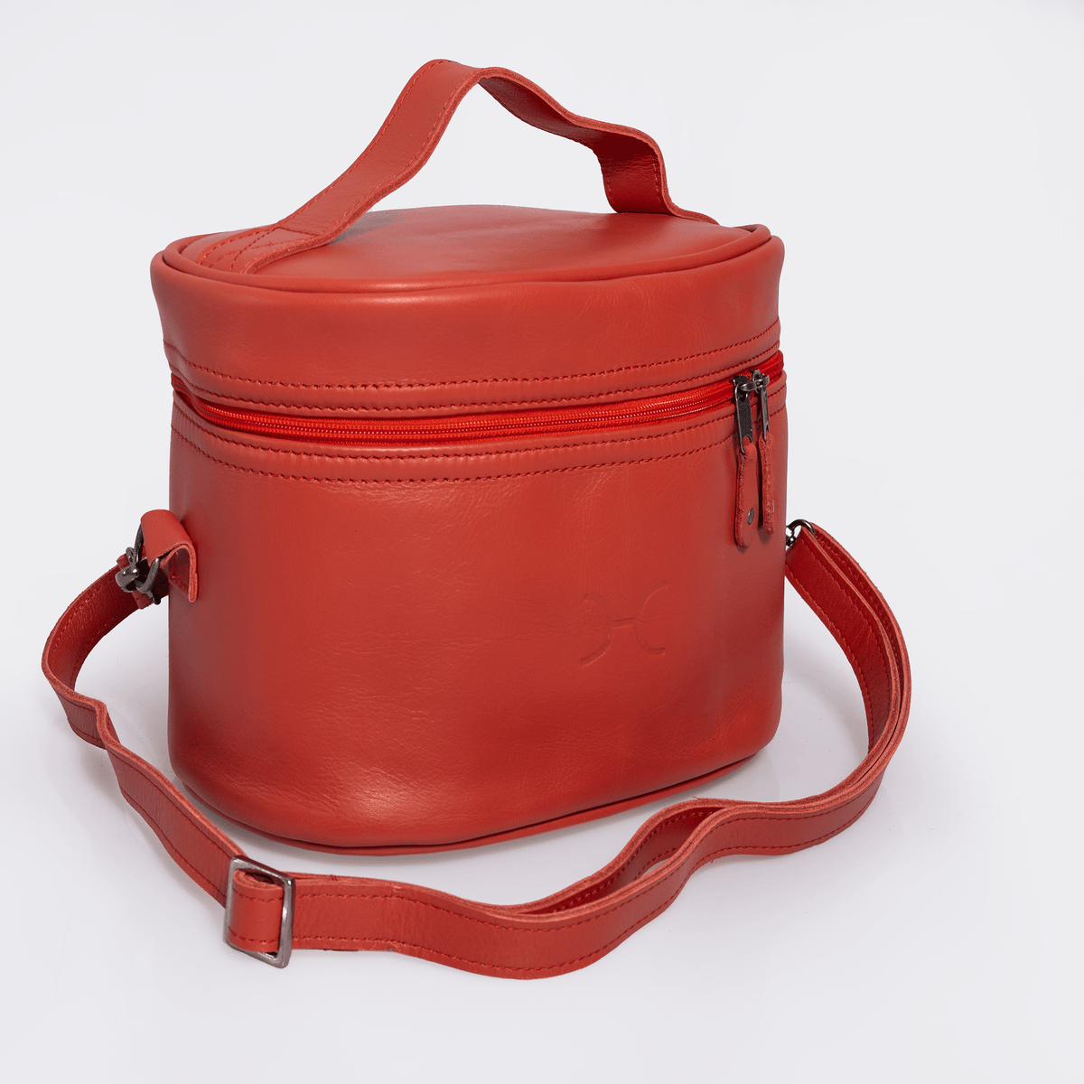 Thandana Leather Bougie Vanity Bag - KaryKase