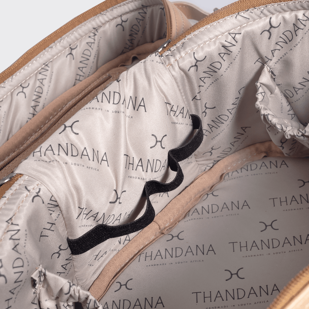 Thandana Leather Bougie Vanity Bag - KaryKase