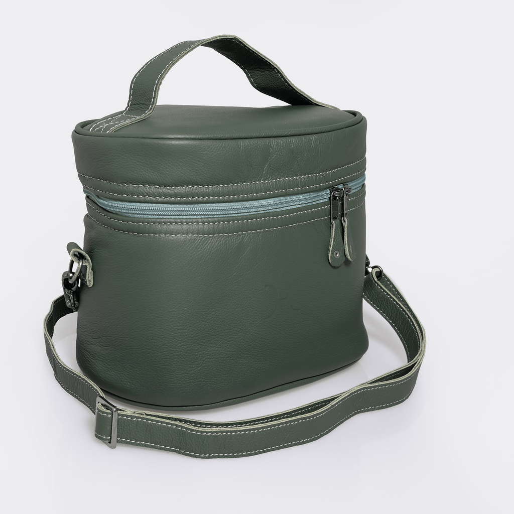 Thandana Leather Bougie Vanity Bag - KaryKase