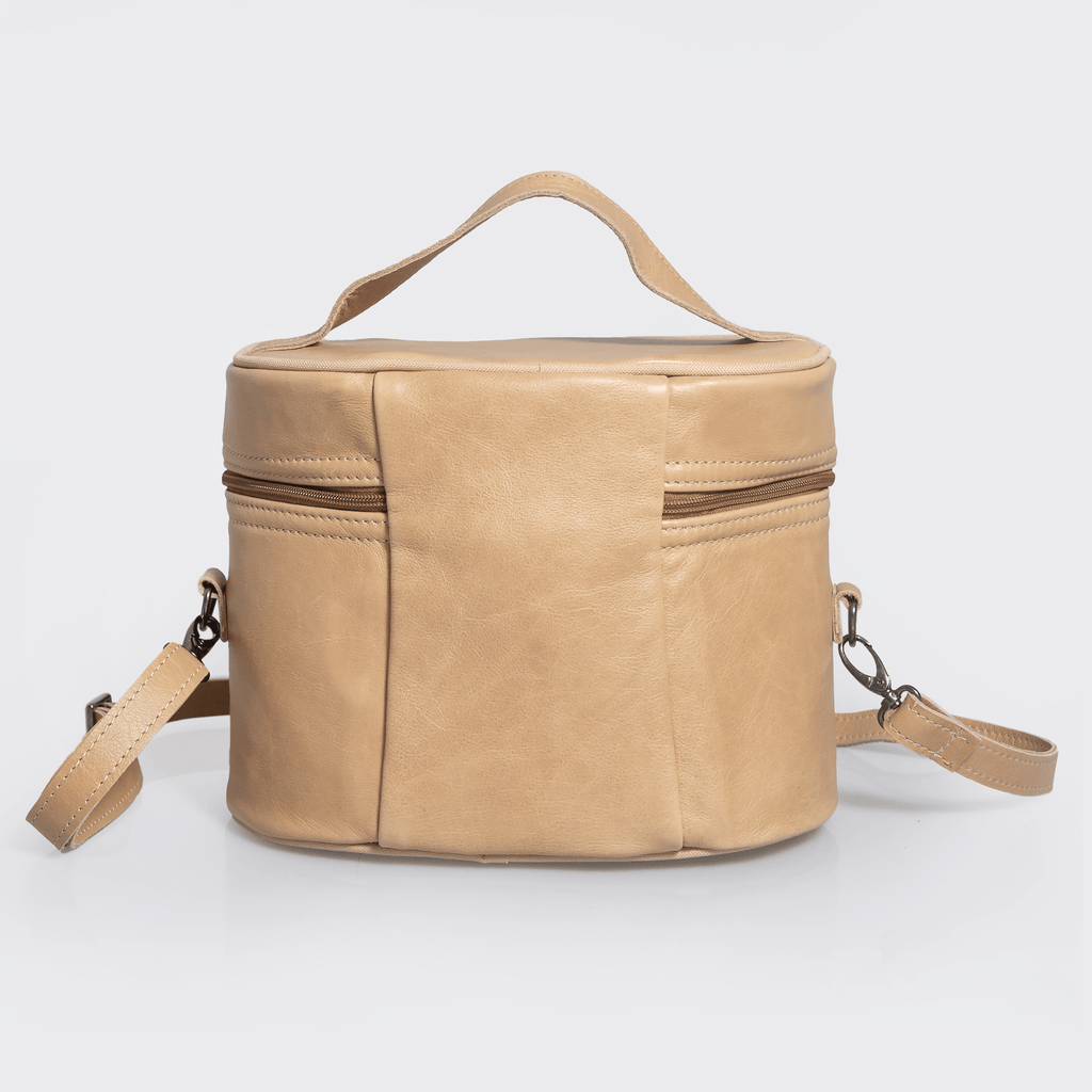Thandana Leather Bougie Vanity Bag - KaryKase