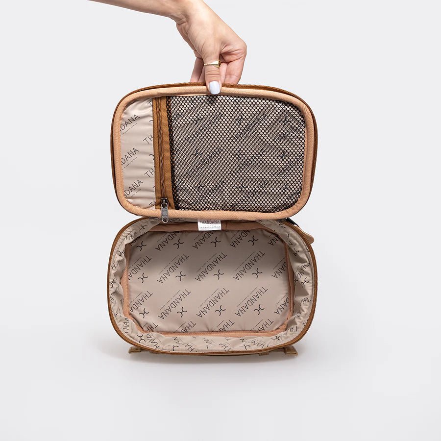 Thandana Leather Box Vanity Case - KaryKase